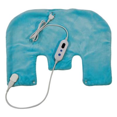 China 220V 60*62cm Protective Shoulder Pain Overheat Thermal Heating Pad For Back for sale