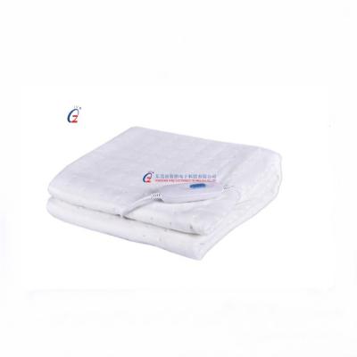 China Washable 80*150cm Small Size Electric Heated 45w Blanket For Bed Warmer for sale