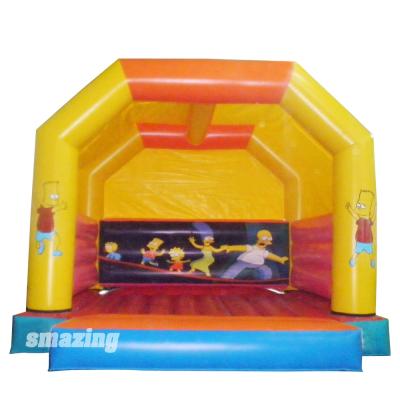 China Simpsons Theme Inflatable Event Bounce House/Outdoor/Indoor Inflatable Party For Sale for sale