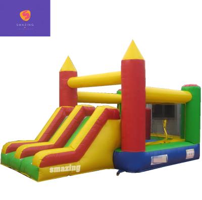 China Event / Outdoor / Indoor Jumping Inflatable Jumping Castle Bouncer With Slide For Kid for sale