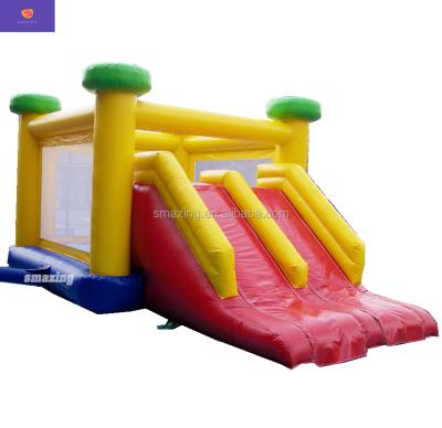 China Event/Outdoor/Indoor Best Selling Commercial Inflatable Jumper Kids Bouncy Bouncer Castle With Slide for sale