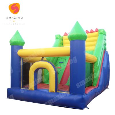 China PVC 0.55mm Customized Outdoor Inflatable Bounce House Inflatable Jumping Castle Slide for sale