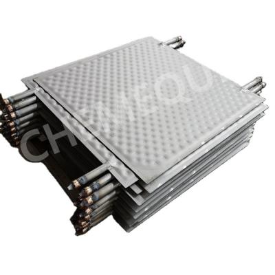 China Hvac use ss304 liquid pillow plates freon r404 plate heat exchanger for sale