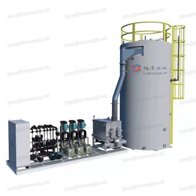 China Industrial energy saved ice machine rod orbital evaporator slurry liquid ice for sale