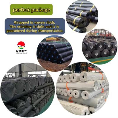 China 500 Mikron 750 Mikron 1000 Mikron HDPE-Geomembran-Teich-Liner-Reservoir-Liner zu verkaufen