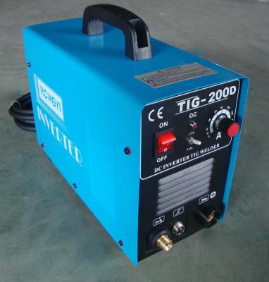 China Hotels Shanghai Rongyi MOSFET Inverter Dual Voltage 110 And 220V CAT Argon Welding Machine Price TIG200D for sale