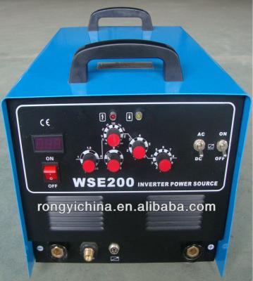 China Building Material Shops Exquisite Structure WSE200 Tig Ac Dc Copper Inverter Welding Machine for sale