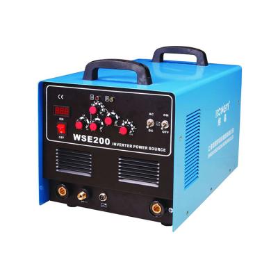 China Building Material Stores WSE200 Inverter MOSFET AC/DC Aluminum TIG Welding Machine 2015 for sale