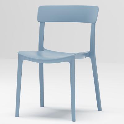 China Creative high quality stackable plastic garden chair plastic dining chair wholesale cheap outdoor furniture pp for sale