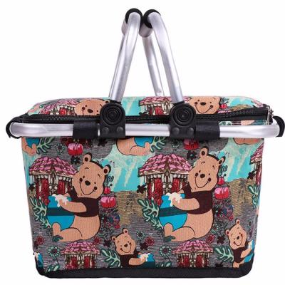 China Can Keep You Drinking Temperature For Several Hours Cooler And Lunch Bag 6 Person Picnic Basket Best Quality Customized For Sale for sale