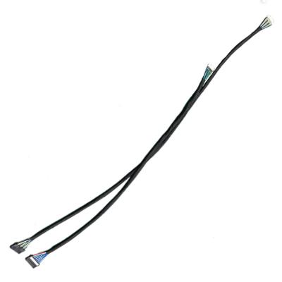 중국 자동차 블랙 Lvds 케이블 집합 ISO14004 플라스틱 하우징 LSV 케이블 판매용
