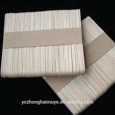 China Wholesale Viable Wooden Craft Stick Ice Cream Popsicle Sticks for sale