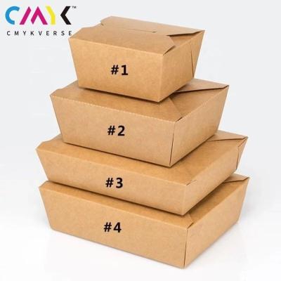 China Manufacturer Wholesale Smiley Fish Chips Food Container Food Box Packaging Recyclable Takeout Fish & Chips for sale