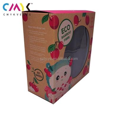 China Recyclable Factory Price Customized Dinner Dish Paper Jewelry Box Packaging Gift Paper Box Wholesale Packaging for sale