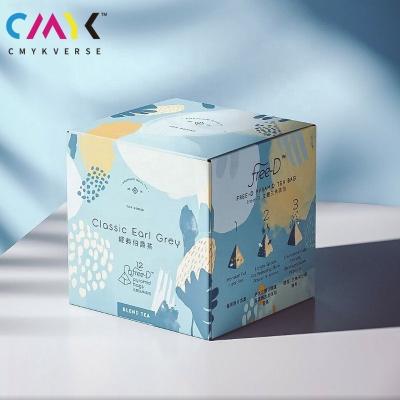 China Best Selling Recyclable Kraft Paper Logo Packaging Box Paper Packaging Boxes Birthday Gift Paper for sale