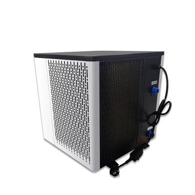 China Eco-friendly thermostat compact rohs portable mini size pool heater swimming pool heat pump water heater for sale