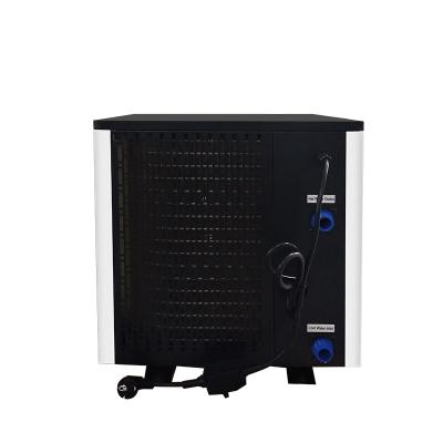 China Power World mini size swimming pool Dhw Heat Pump Pool Heater with titanium heat exchanger for sale