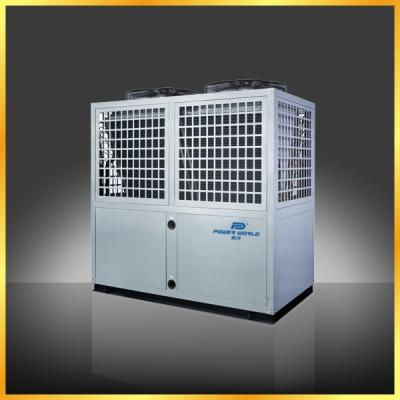 China Pompa de calor de la baja temperatura del hotel/del hospital 40KW, pompa de calor aire-agua de la fuente R407C en venta