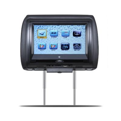 China 9 Inch Screen Car Headrest Monitor With Video Input 2 Car DVD Player Support Audio Language Player M-9667AV for sale