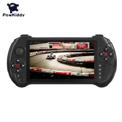 China Retro Powkiddy X15 Android 7.0 Handheld Video Game Console 5.5 Inch IPS Touch Screen Quad-Core Processor Supports WIFI Download 5.0