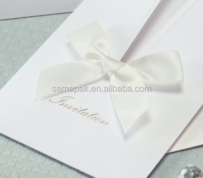 China paper & Premium Customized Cardboard Paper Wedding Invitation Cards for sale