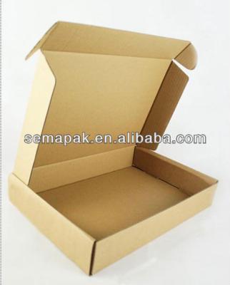 China Recyclable Flat and Insert Kraft Paper Shipping Cardboard Packing Box / Transport Box / Corrugated Packing Box for sale