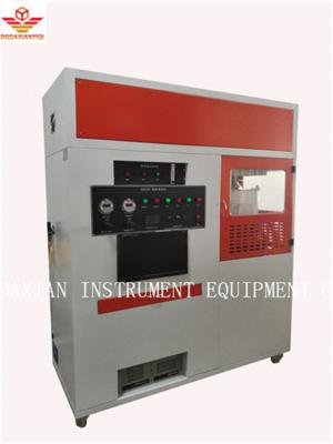 Chine le calorimètre du cône 220V fument des roulettes de Rate Test Machine With Universal de production à vendre