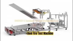 EN13501-5 Fire Test Machine for Roofs