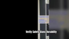 Laminated Safety Glass Durability Testing Chamber
