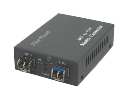 China Single Mode 10G Media Converter 1.25Gbps , Optical To Electrical Converter for sale