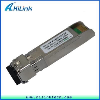 China Alcance del transmisor-receptor los 80km del sfp del dwdm del alto rendimiento 10g CH26 de la red de DWDM con DDM en venta