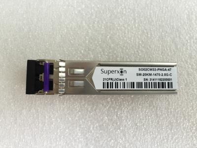 China 10G basan el transmisor-receptor 9,3 Gbs CDRH, módulo del ZR/ZW los 80km XFP de DWDM en venta