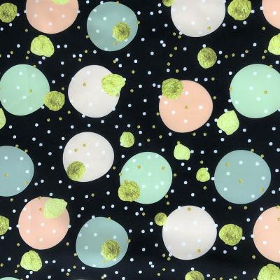 China Chinese Supplier Anti-Static Spandex Fabric Customized Color Jersey Printed Polyester Fabric for sale