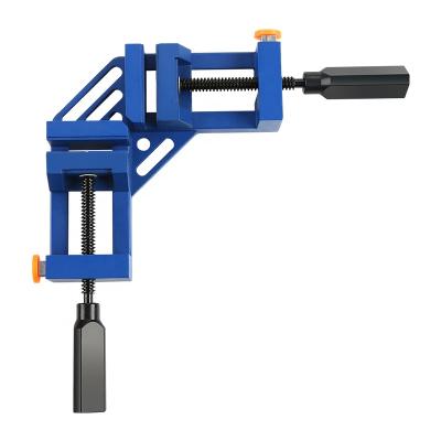 China Right Angle Woodworking DIY Tools Woodworking 90 Clamp Working Tool Corner Clamp With Single Handle for sale