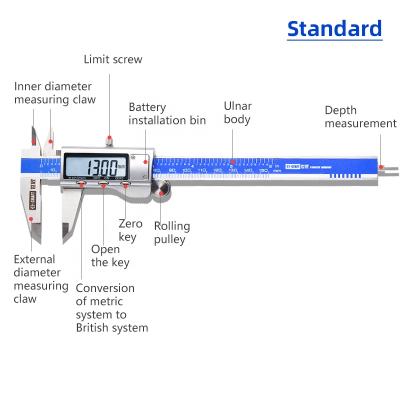 China Mulit-purpose 0-200mm Slide Calipers Digital Height Vernier Caliper Electronic Digital Display Calipers for sale