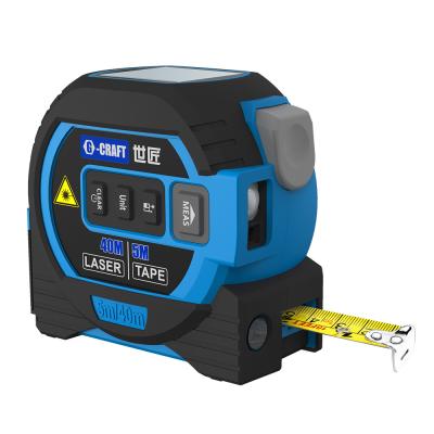 China New Type Laser Smart Band Infrared Range Finder Three In One 40M\60M Tape Measure for sale