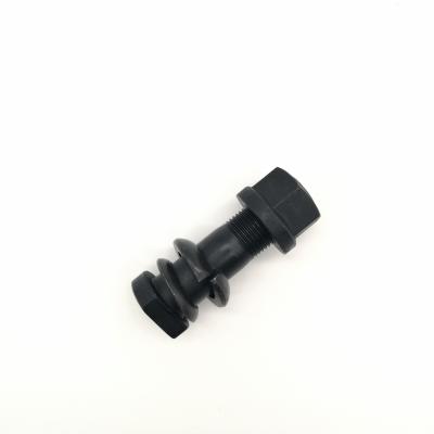 China High Quality Heavy Duty M22X1.5 Trailer Wheel Bolt 40Cr Heavy Duty Wheel Stud And Nut for sale