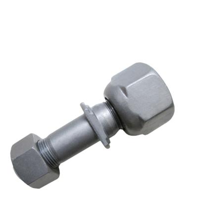 China 40Cr JQ High Quality Wheel Hub Bolts And Nut , Hot Dip Galvanizing Grade 10.9 Hex Bolts for sale