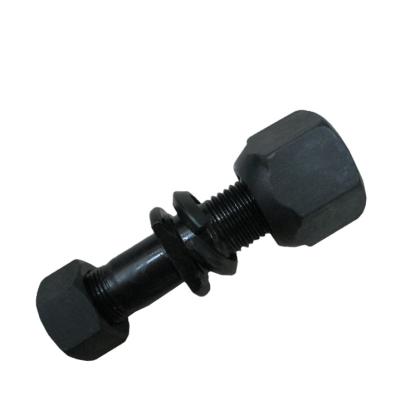 China 40Cr JQ Black Phosphate High Quality 10.9/12.9 Grade Rear Wheel Hub Bolts And Nuts for sale