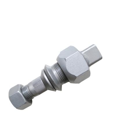 China High Quality Customized Japanese 40Cr Alloy Steel Truck Part Rear Wheel Hub Bolts And Nuts for sale