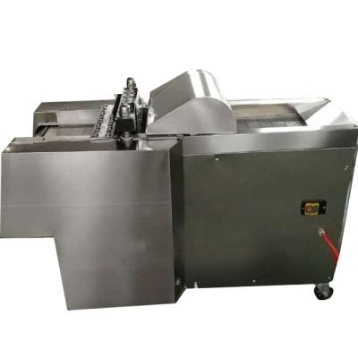 China Commercial Cube Beef Cutting Machine Meat Cube Cutter Frozen Chicken Meat Cutting Machine Price Reduction for sale