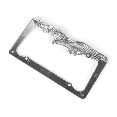 China Making License Plate Frame Custom High Quality Mental Blank Canada License Plate Zinc Alloy Frames for sale