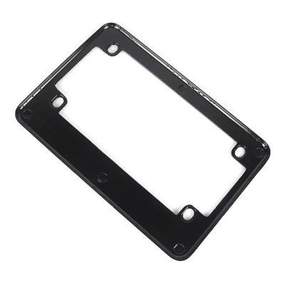 China Making license plate frame new come 2022 wholesale mental rectangle license plate zinc alloy frames for sale