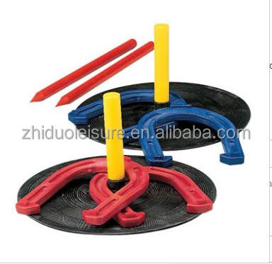 China Funny Educational Toy Horseshoe Toss Game Set for sale