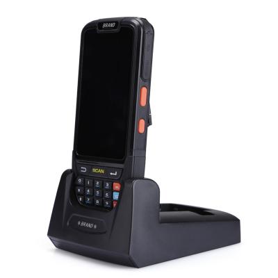 China Android 7.0 2nd Shard Barcode Scanner Wireless Handheld WiFi Portable for Warehouse Management for sale