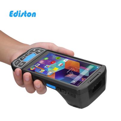 China Handheld Thermal Scanner 4g Mini Smartphone Android Java Programming Computer Barcode Printer with sim card for sale