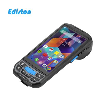 China Handheld Computer Data Terminal With Printer Collector Handheld Pdas Android Thermal Handheld Barcode Scanner for sale