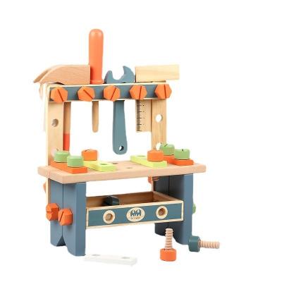 China Medium Size Wooden Workbench Game Tools Bench Toy for sale