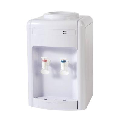 China Desktop Mini Compressor Cooling Hot and Cold Water Dispenser / Plastic Faucets for Water Dispenser HD-20(CB) for sale