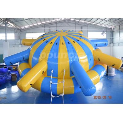 China 0.9mm Saturn Commercial Grade PVC Tarpaulin Durable Inflatable Rocking Lake With 0.9mm PVC Tarpaulin for sale